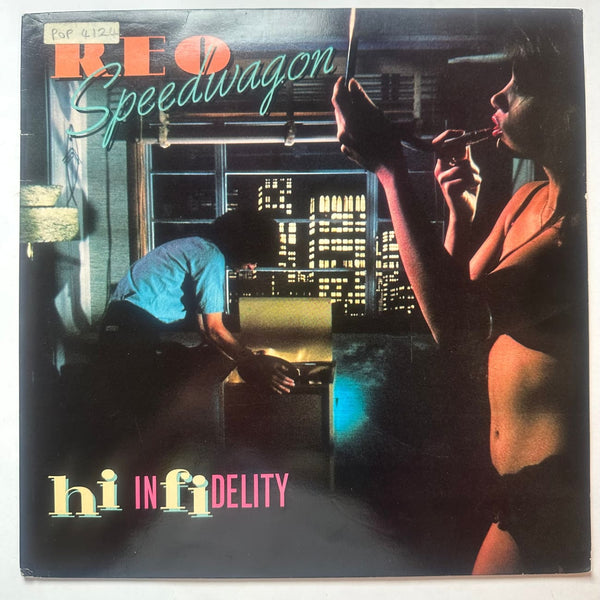 REO Speedwagon Hi Infidelity 1980 Vinyl Import LP Promo - Media
