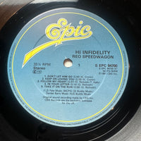 REO Speedwagon Hi Infidelity 1980 Vinyl Import LP Promo - Media