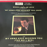 Rick Astley ’When I Fall In Love’ 1987 UK 12’’ Record Single 45rpm PT 41684 - Media