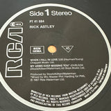 Rick Astley ’When I Fall In Love’ 1987 UK 12’’ Record Single 45rpm PT 41684 - Media