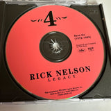 Rick Nelson Legacy 4-CD Box Set 2000 72435-29521-2-0 - Media