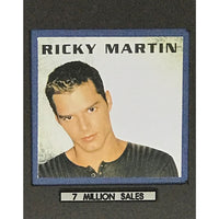 Ricky Martin debut RIAA 7x Multi-Platinum Album Award - Record Award