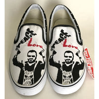 Ringo Starr Peace & Love Vans Mid-2010s Slip-Ons - NEW - Music Memorabilia