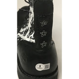 Ringo Starr Signed Custom Timberland High Top Boot w/BAS LOA - Music Memorabilia