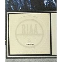 Rob Zombie Hellbilly Deluxe RIAA Platinum Album Award - Record Award