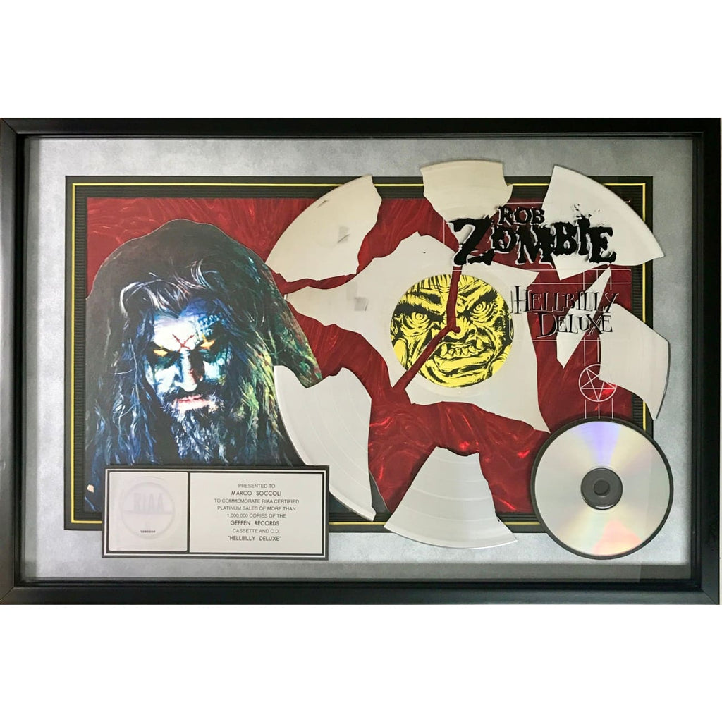 musicgoldmine.com - Rob Zombie Hellbilly Deluxe RIAA Platinum