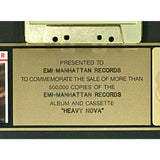 Robert Palmer Heavy Nova RIAA Gold Album Award - Record Award