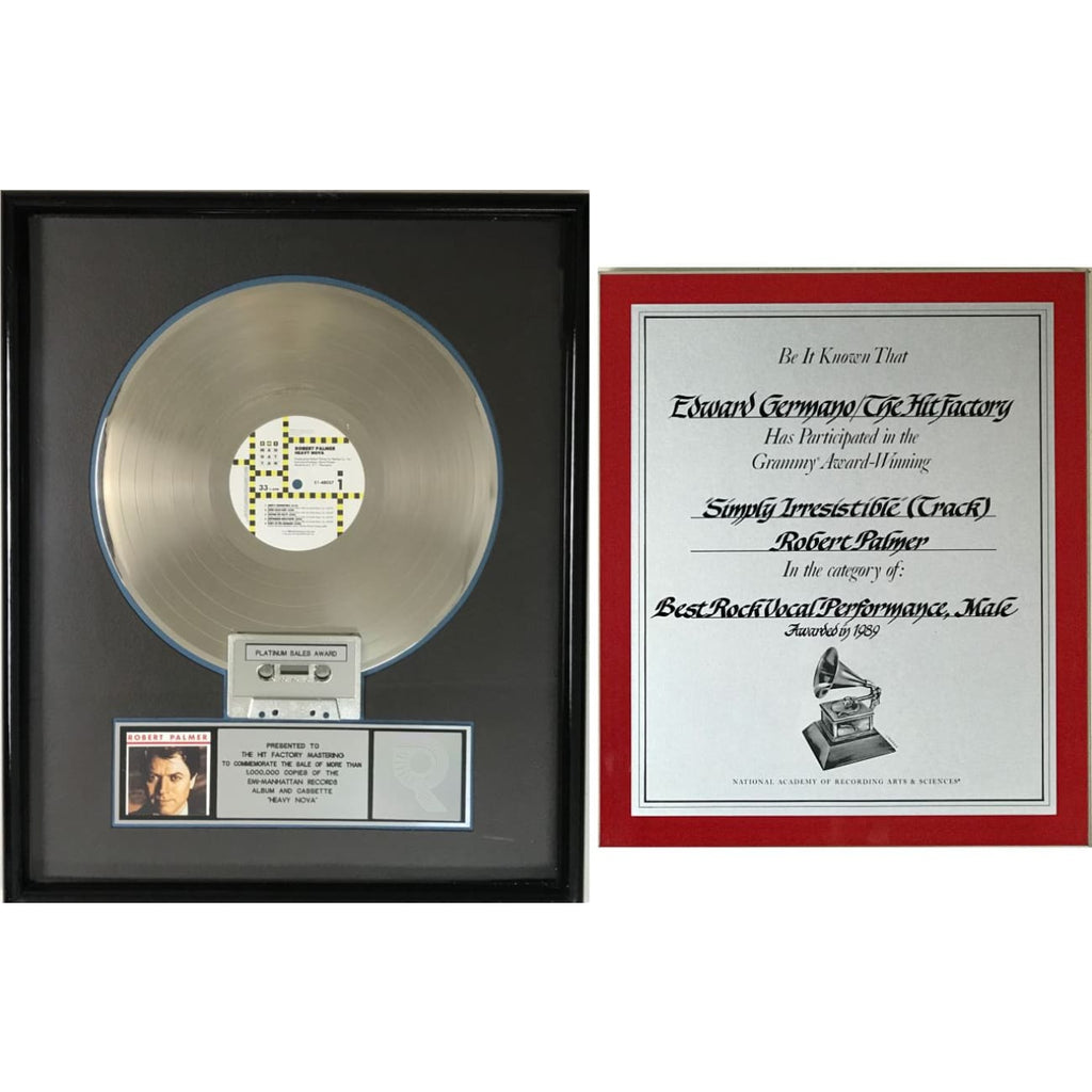 musicgoldmine.com - Robert Palmer Heavy Nova RIAA Platinum Album