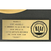 Rocky Soundtrack RIAA Gold Album Award - Record Award