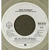 Rod Stewart ’Da Ya Think I’m Sexy’ Warner Bros Single 45 Award - Record Award
