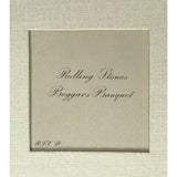 Rolling Stones Beggars Banquet White Matte RIAA Gold Album Award - RARE - Record Award