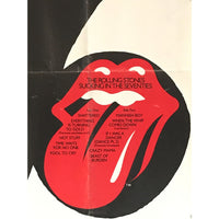 Rolling Stones Sucking In The 70s LP Insert Poster - Poster