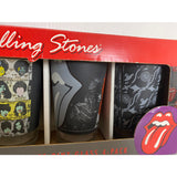 Rolling Stones Voodoo Lounge Barware 4-Pk Pint Glasses - New In Box 2005 - Music Memorabilia