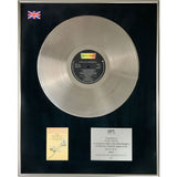 Rose Royce Greatest Hits BPI Platinum Album Award presented to Rose Royce - RARE - Record Award