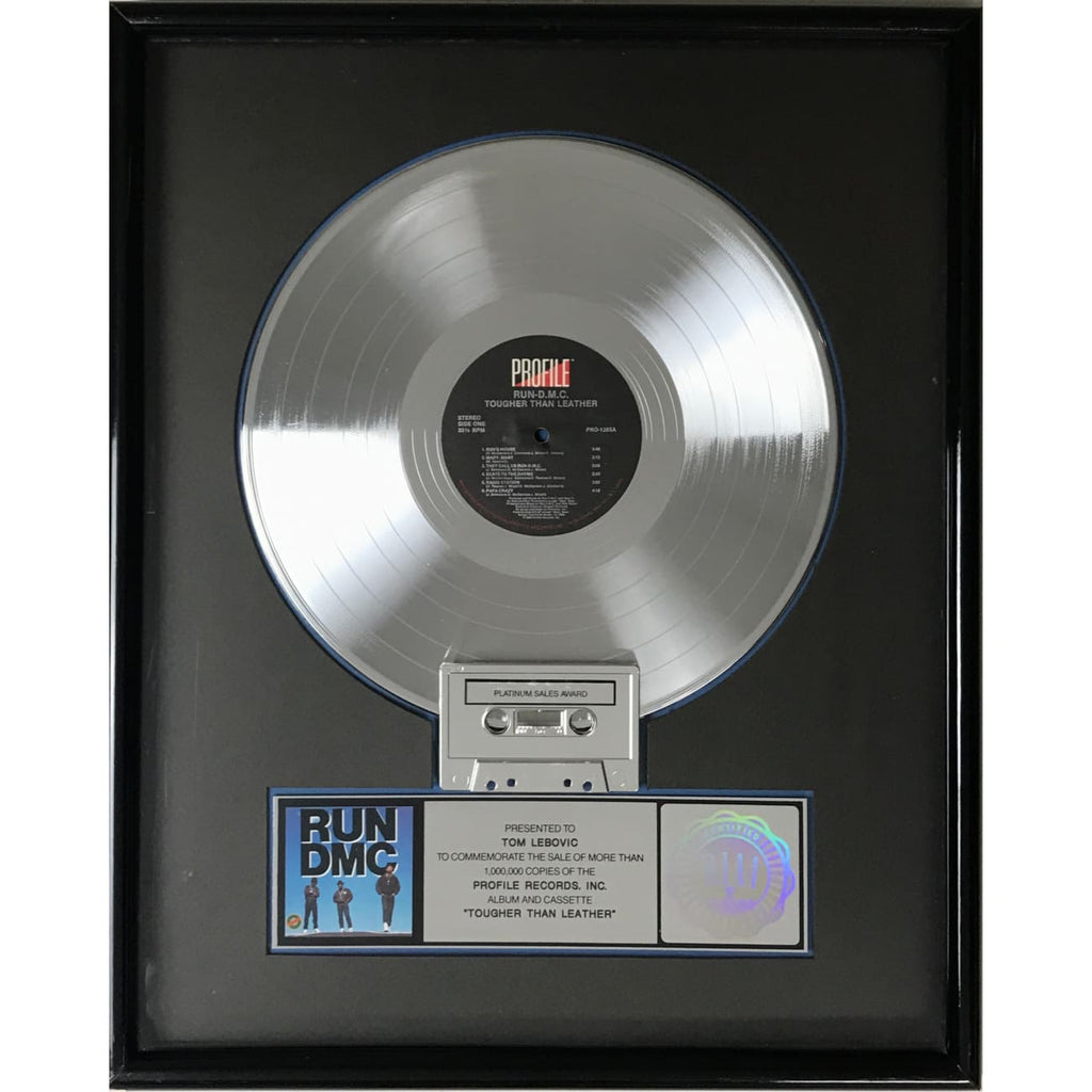 musicgoldmine.com - Run-D.M.C. Tougher Than Leather RIAA musicgoldmine.com - Run-D.M.C. Tougher Than Leather RIAA