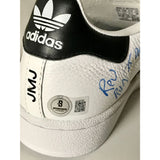 Run-DMC Adidas Sneaker Signed by Reverend Run & DMC w/BAS LOA - Music Memorabilia