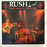 Rush Live! 1981 ’Tom Sawyer’ UK Import 12’’ Record 45rpm EXIT 12 - Media