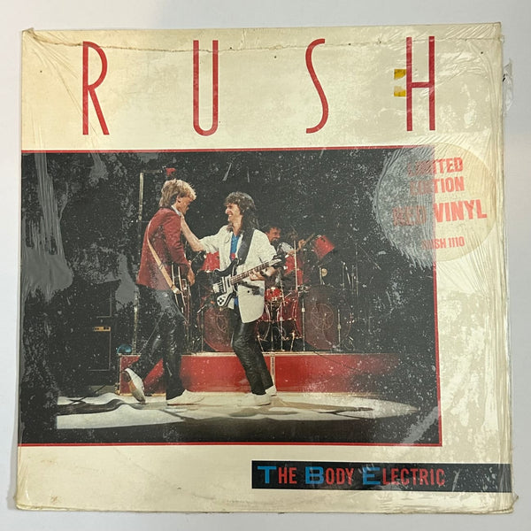 Rush ’The Body Electric’ Limited Edition Import Red Vinyl UK 1984 10’ - Media