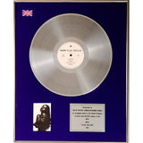 Sade Love Deluxe Epic Records UK Silver Award - Record Award