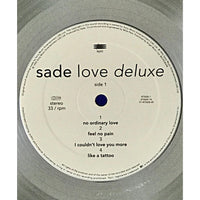Sade Love Deluxe Epic Records UK Silver Award - Record Award