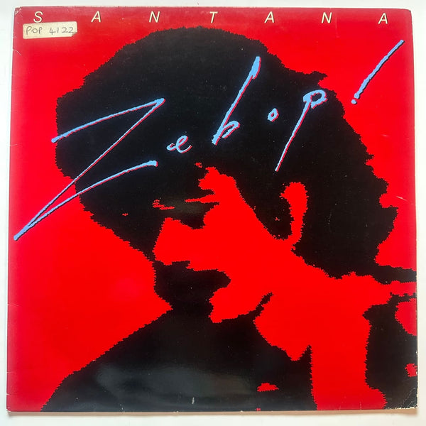 Santana Zebop! 1981 Promo Vinyl - Media