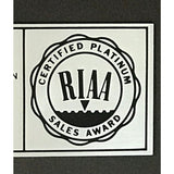 Scandal ft. Patty Smyth Warrior RIAA Platinum Album Award - Record Award