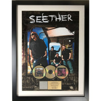 Seether Disclaimer & Disclaimer II RIAA Combo Gold Album Award - Record Award