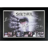 Seether Signed Karma and Effect Poster - Music Memorabilia