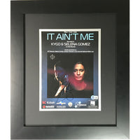 Selena Gomez Signed ’It Ain’t Me’ Sheet Music w/BAS COA - Autographed Collectible