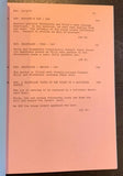 Sgt. Pepper’s Lonely Hearts Club Band Original 1978 Film Script - Music Memorabilia