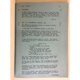 Sgt. Pepper’s Lonely Hearts Club Band Original 1978 Film Script - Music Memorabilia