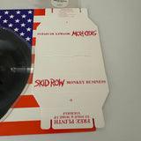 Skid Row ’Monkey Business’ 1991 UK Import 7’’ Picture Disc Limited Ed #6937 A7673SP - Media