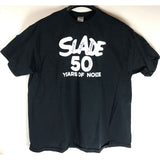 Slade 50th Shirt Signed by Group Members - Music Memorabilia Collage