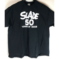 Slade 50th Shirt Signed by Group Members - Music Memorabilia Collage