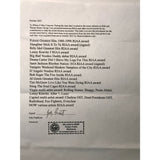 Slaughter Stick It To Ya RIAA 2x Multi-Platinum Award signed by band - Record Award