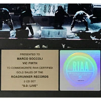 Slipknot 9.0: Live RIAA Gold Album Award - Record Award