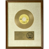 Sly & The Family Stone If You Want Me To Stay RIAA Gold 45 Award - RARE - Record Award