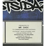 Snoop Dogg Presents Tha Eastsidez RIAA Platinum Album Award - Record Award