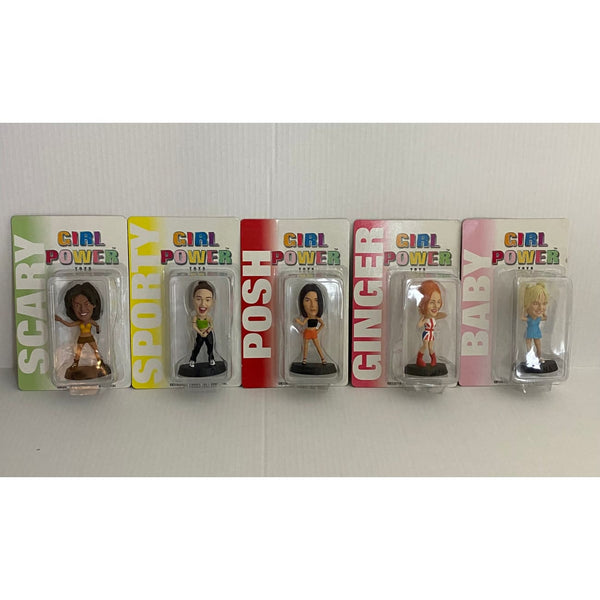 Spice Girls Girl Power Figurines (1997) -All 5 IN ORIGINAL BOXES UK Unofficial - Music Memorabilia