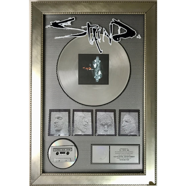 Staind Dysfunction RIAA Platinum Album Award - Record Award