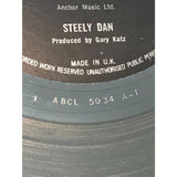 Steely Dan Countdown To Ecstasy BPI Silver Album Award presented to Steely Dan - RARE - Record Award