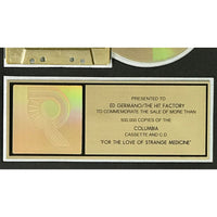 Steve Perry For The Love Of Strange Medicine RIAA Gold Album Award - Record Award