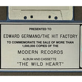 Stevie Nicks The Wild Heart RIAA Platinum Album Award - Record Award