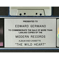 Stevie Nicks The Wild Heart RIAA Platinum Album Award - Record Award