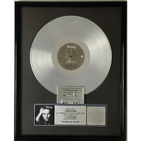 Sting Nothing Like The Sun RIAA Platinum Album Award - Record Award