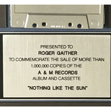 Sting Nothing Like The Sun RIAA Platinum Album Award - Record Award