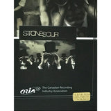 Stone Sour Come What(Ever) May CRIA Gold Album Award presented to guitarist - Record Award
