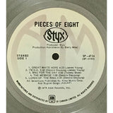Styx Pieces Of Eight Gold & Platinum A&M Canada Album Award presented to bassist Chuck Panozzo - RARE - Record Award