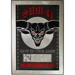 Sum 41 All Killer No Filler RIAA Platinum Album Award - Record Award