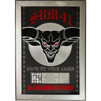 Sum 41 All Killer No Filler RIAA Platinum Album Award - Record Award